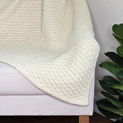 Fireside Crochet Blanket