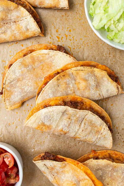 Baked Beef Tacos Baked Beef Tacos