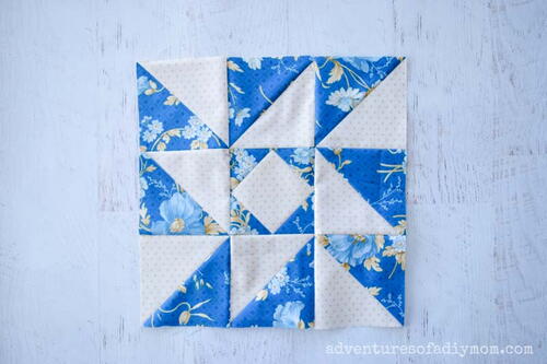 Indiana Puzzle Quilt Block Indiana Puzzle Quilt Block