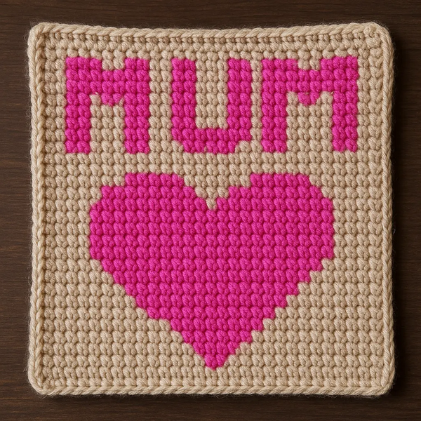 Crochet Mothers Day Gifts Crochet A Easy Heartfelt mum Tapestry For Mothers Day Crochet Mother’s Day Gifts: Crochet A Easy Heartfelt “mum” Tapestry For Mother’s Day!