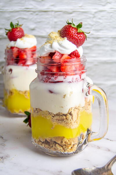 Strawberry Lemon Parfait Strawberry Lemon Parfait