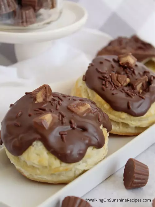 Puff Pastry With Chocolate Filling Puff Pastry With Chocolate Filling