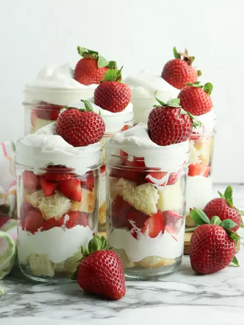 Strawberry Shortcake Mason Jar Strawberry Shortcake Mason Jar