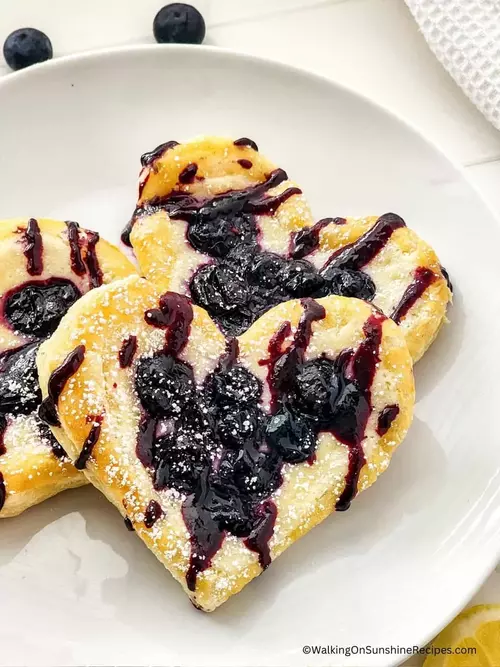 Blueberry Cream Cheese Puff Pastry Blueberry Cream Cheese Puff Pastry