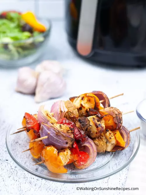 Air Fryer Chicken Skewers Air Fryer Chicken Skewers