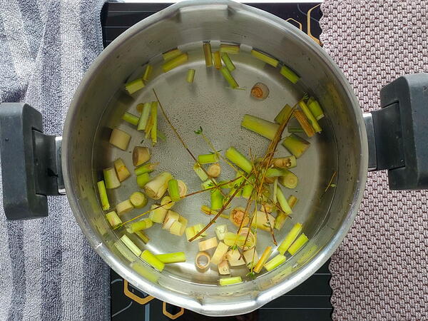 Creamy Lemongrass Risotto With Coconut Milk Creamy Lemongrass Risotto With Coconut Milk