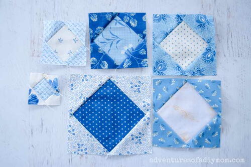 Square In A Square Quilt Block Square In A Square Quilt Block