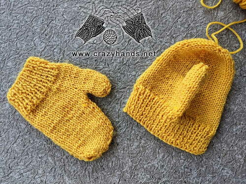 Flat Knit Kids Mittens Flat Knit Kids Mittens