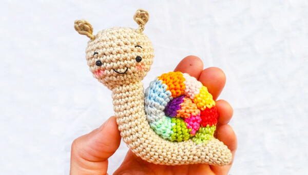 Easy Crochet Snail Amigurumi Easy Crochet Snail Amigurumi
