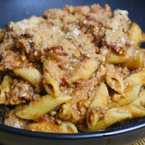 Tempeh Bolognese Tempeh Bolognese