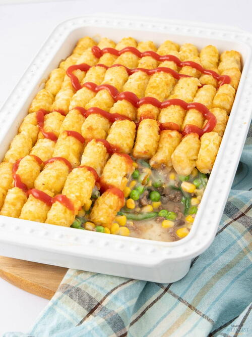 Original Tater Tot Hotdish Recipe Original Tater Tot Hotdish Recipe