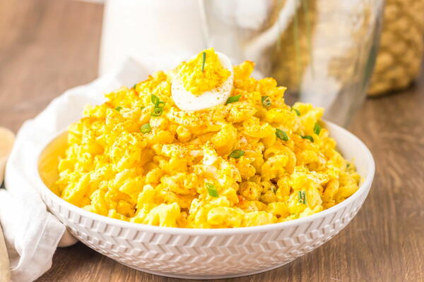 Deviled Egg Pasta Salad Deviled Egg Pasta Salad