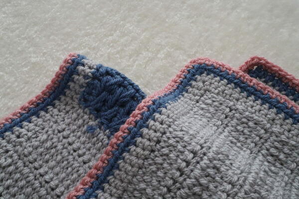 Linked Hearts Baby Blanket Linked Hearts Baby Blanket