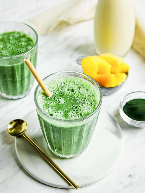 Healthy Spirulina Smoothie Healthy Spirulina Smoothie