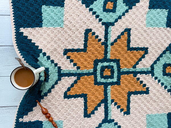 Sawtooth Star Baby Blanket Sawtooth Star Baby Blanket