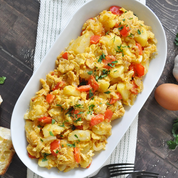 The Best Potatoes And Eggs Of Your Life Spanish Revuelto Con Patatas The Best Potatoes And Eggs Of Your Life | Spanish Revuelto Con Patatas