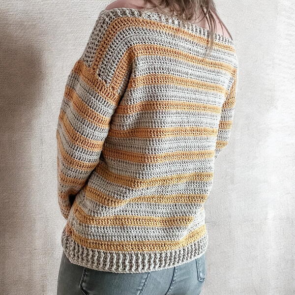 Sun - Kissed Crochet Sweater Sun - Kissed Crochet Sweater