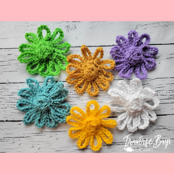 Chain Flower Appliqu Chain Flower Appliqué