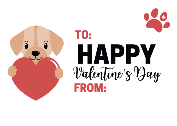 Puppy Love Gift Tag Puppy Love Gift Tag