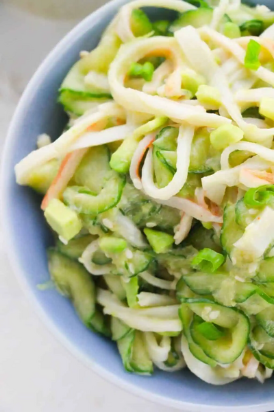 California Roll Cucumber Salad California Roll Cucumber Salad