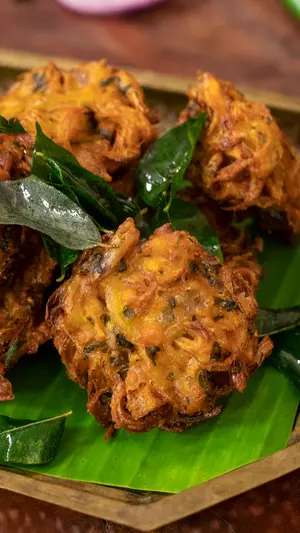 Onion Vada Onion Vada