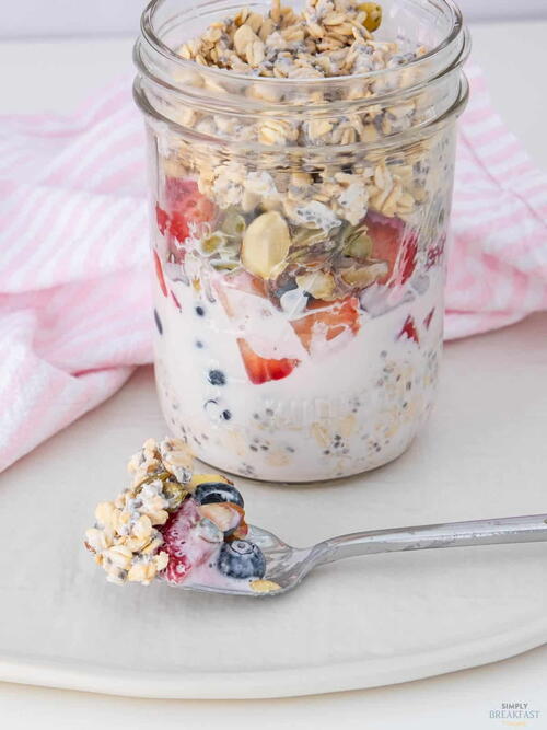 High Protein Overnight Oats High Protein Overnight Oats