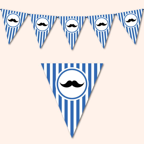 Mustache Bunting Mustache Bunting