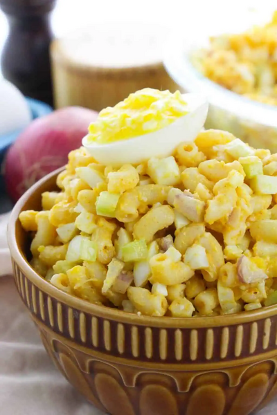 Deviled Egg Macaroni Salad Deviled Egg Macaroni Salad