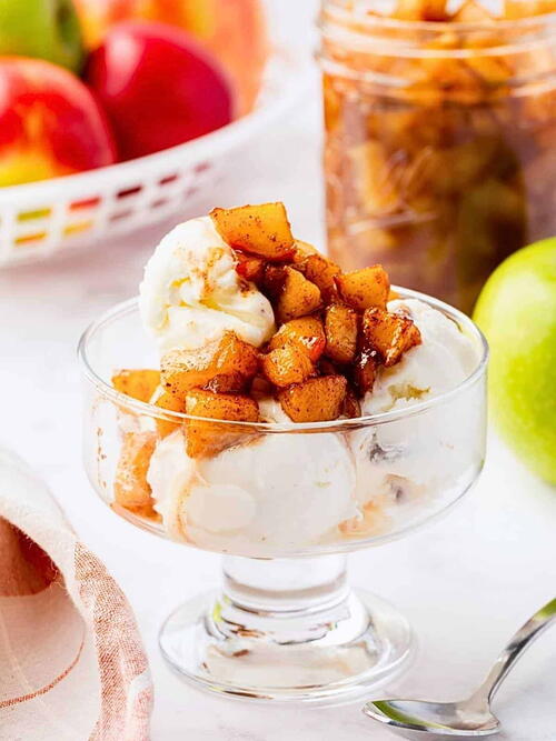 Easy Warm Spiced Apple Compote Easy Warm Spiced Apple Compote