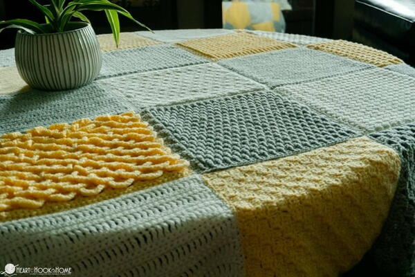 Crochet Stitch Sampler Afghan Crochet Stitch Sampler Afghan
