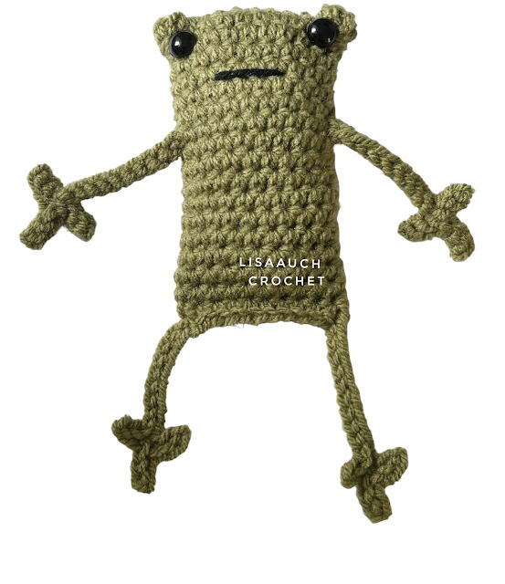 Leggy Frog Crochet Pattern Leggy Frog Crochet Pattern