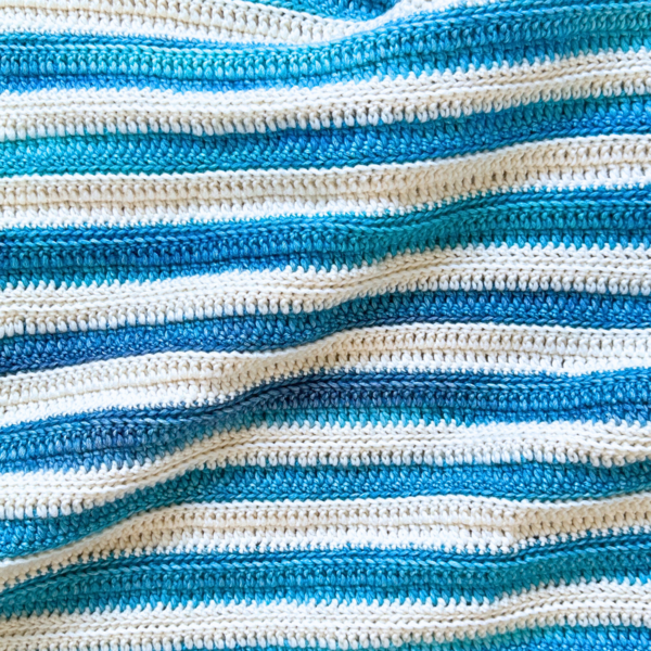 Layered Lines Baby Blanket Layered Lines Baby Blanket