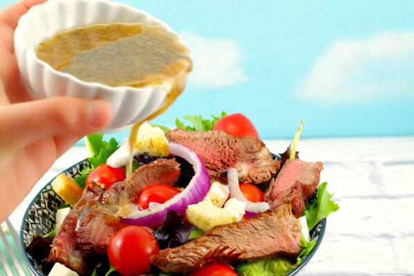 Steak Salad With Clamato Dressing Steak Salad With Clamato Dressing