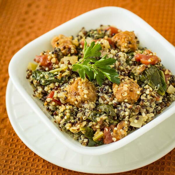 Slow Cooker Chorizo With Quinoa Slow Cooker Chorizo With Quinoa