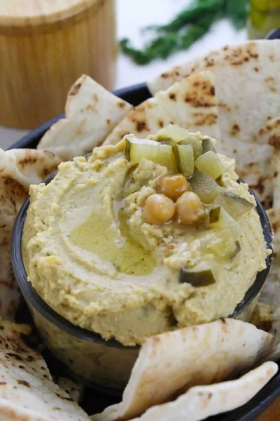 Dill Pickle Hummus Dill Pickle Hummus