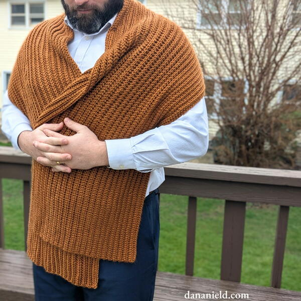 Mens Crochet Shawl For Charity Men’s Crochet Shawl For Charity