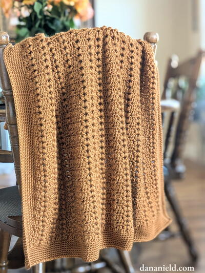 Harvest Stitch Crochet Baby Blanket