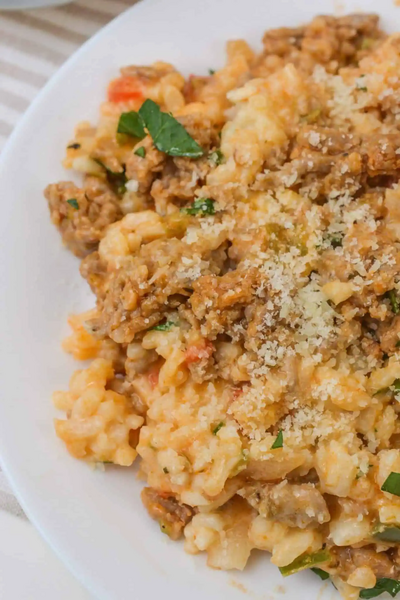 Easy Sausage Risotto Easy Sausage Risotto