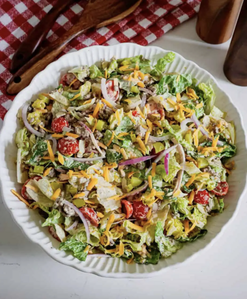 Big Mac Salad Big Mac Salad