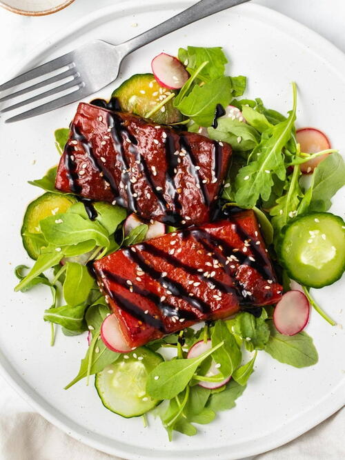 Savory Watermelon Steak Recipe Savory Watermelon Steak Recipe