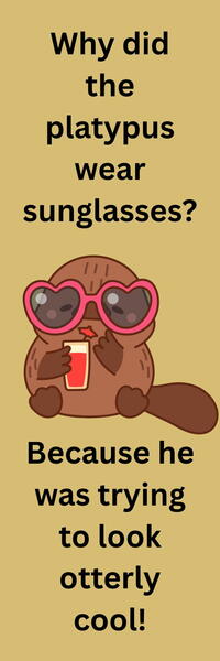 Platypus Bookmark Platypus Bookmark