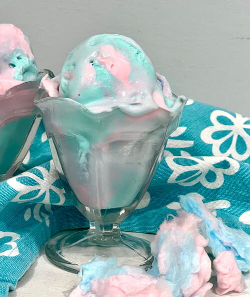 No Churn Cotton Candy Ice Cream No Churn Cotton Candy Ice Cream
