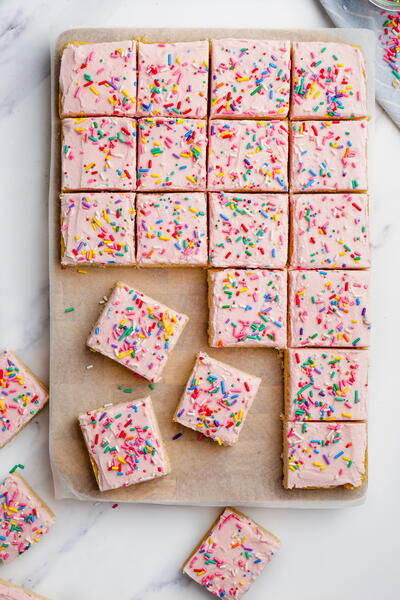 Sugar Cookie Bars Sugar Cookie Bars