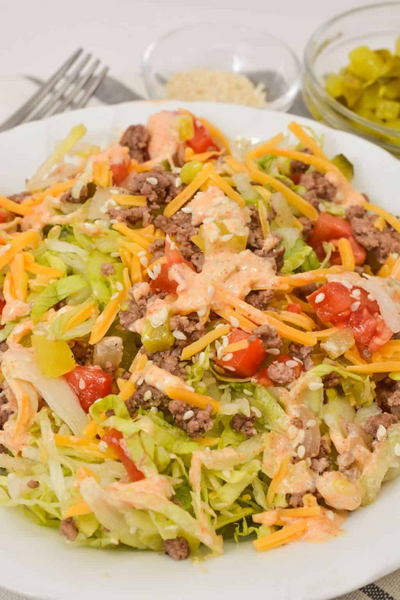 Big Mac Salad Big Mac Salad