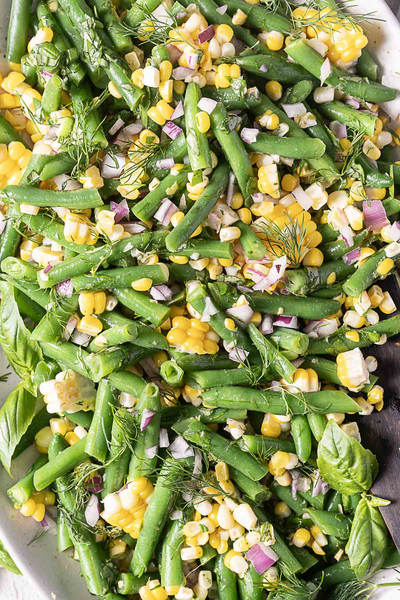 Summer Green Bean And Corn Salad Summer Green Bean And Corn Salad