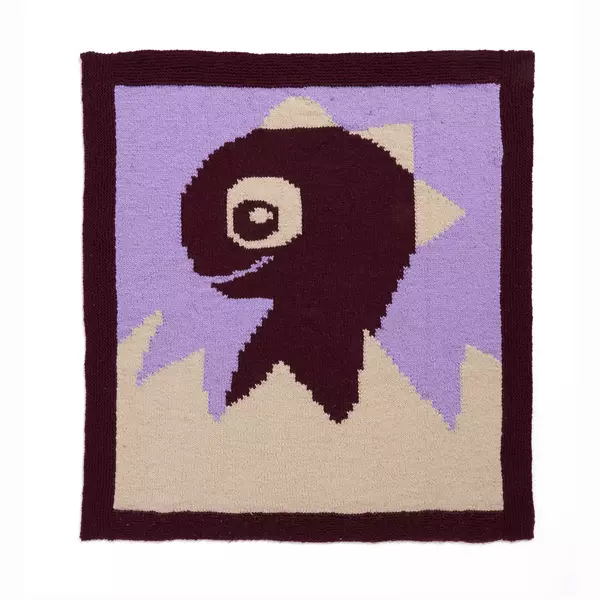 Hatching Dino Knit Blanket Hatching Dino Knit Blanket