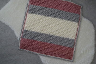 Jamie Moss Stitch Baby Blanket
