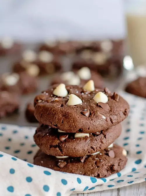 Double Chocolate Chip Cookies Double Chocolate Chip Cookies