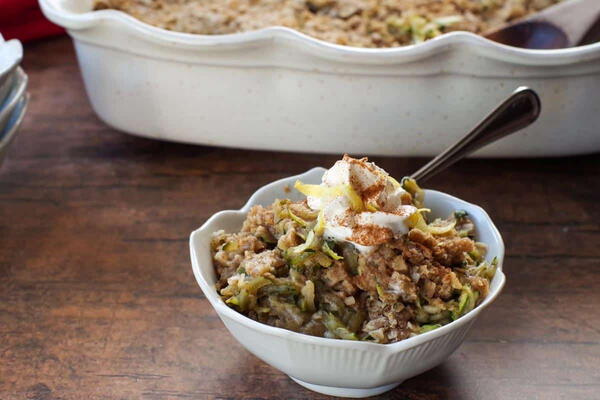 Zucchini Crisp Zucchini Crisp
