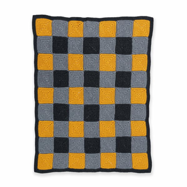 Cabin Plaid Crochet Blanket Cabin Plaid Crochet Blanket
